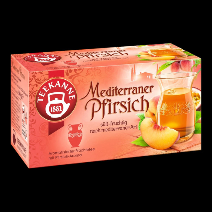 Teekanne Mediterraner Pfirsich 20er