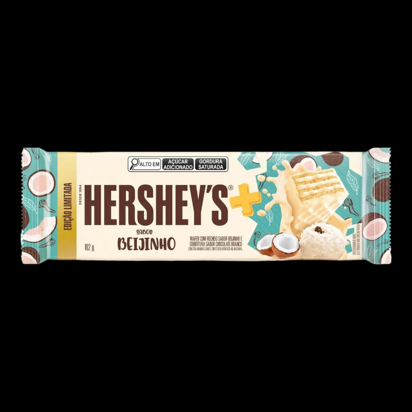 Hershey's Wafer Beijinho 102g