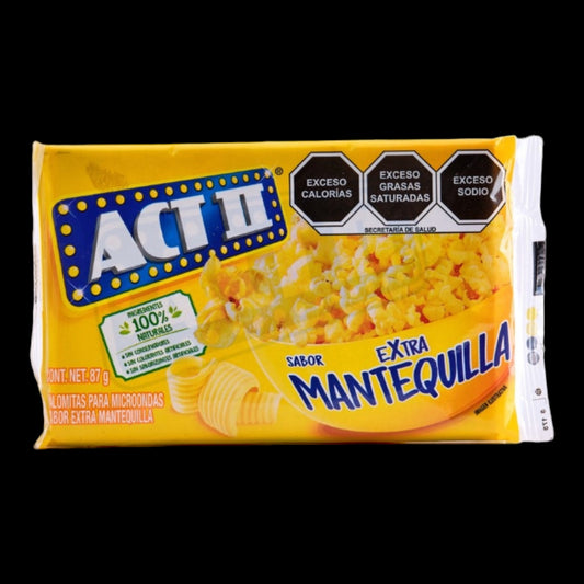 ACT II Mikrowellen Popcorn Extra Butter 80g