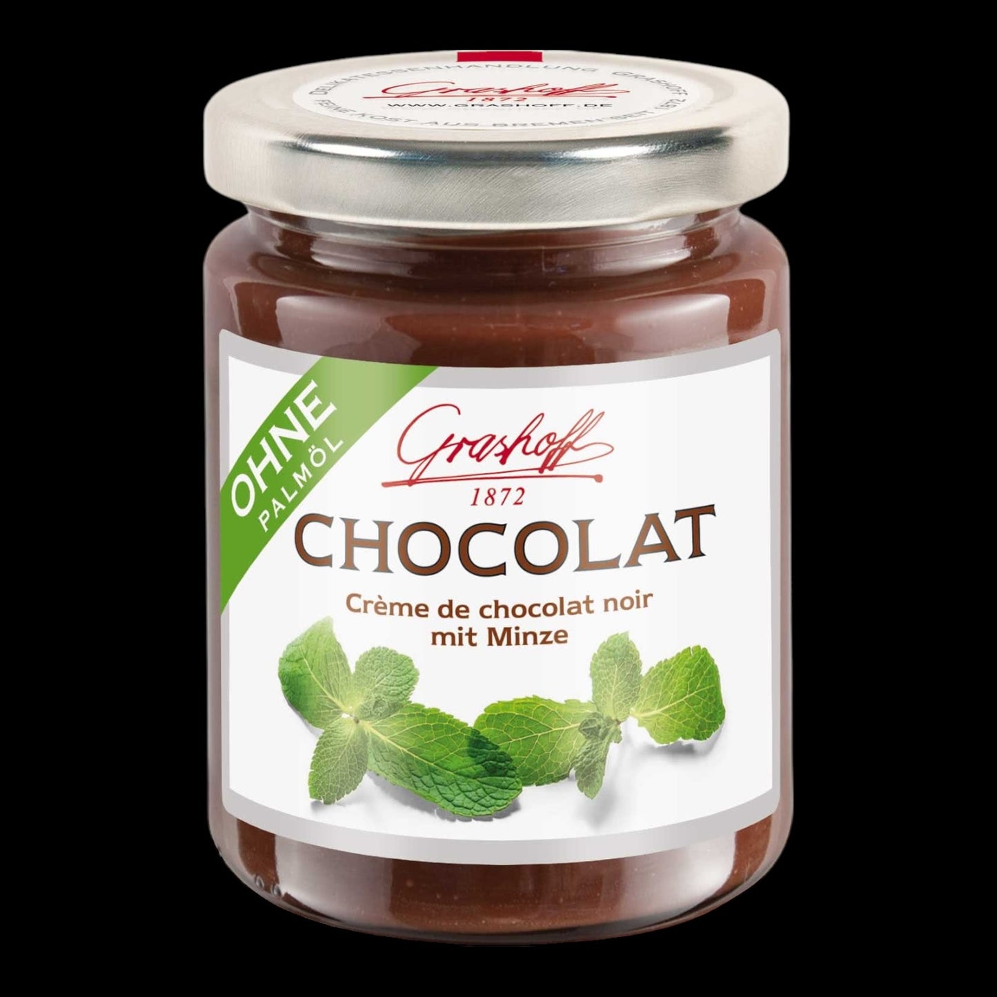 Grashoff Chocolat Crème de chocolat noir mit Minze 250g