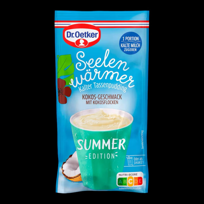 Dr. Oetker Seelenwärmer Kalter Tassenpudding Kokos 36g