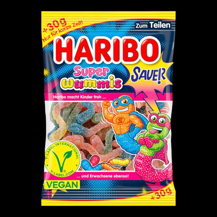 Haribo Super Wummis sauer vegan 205g