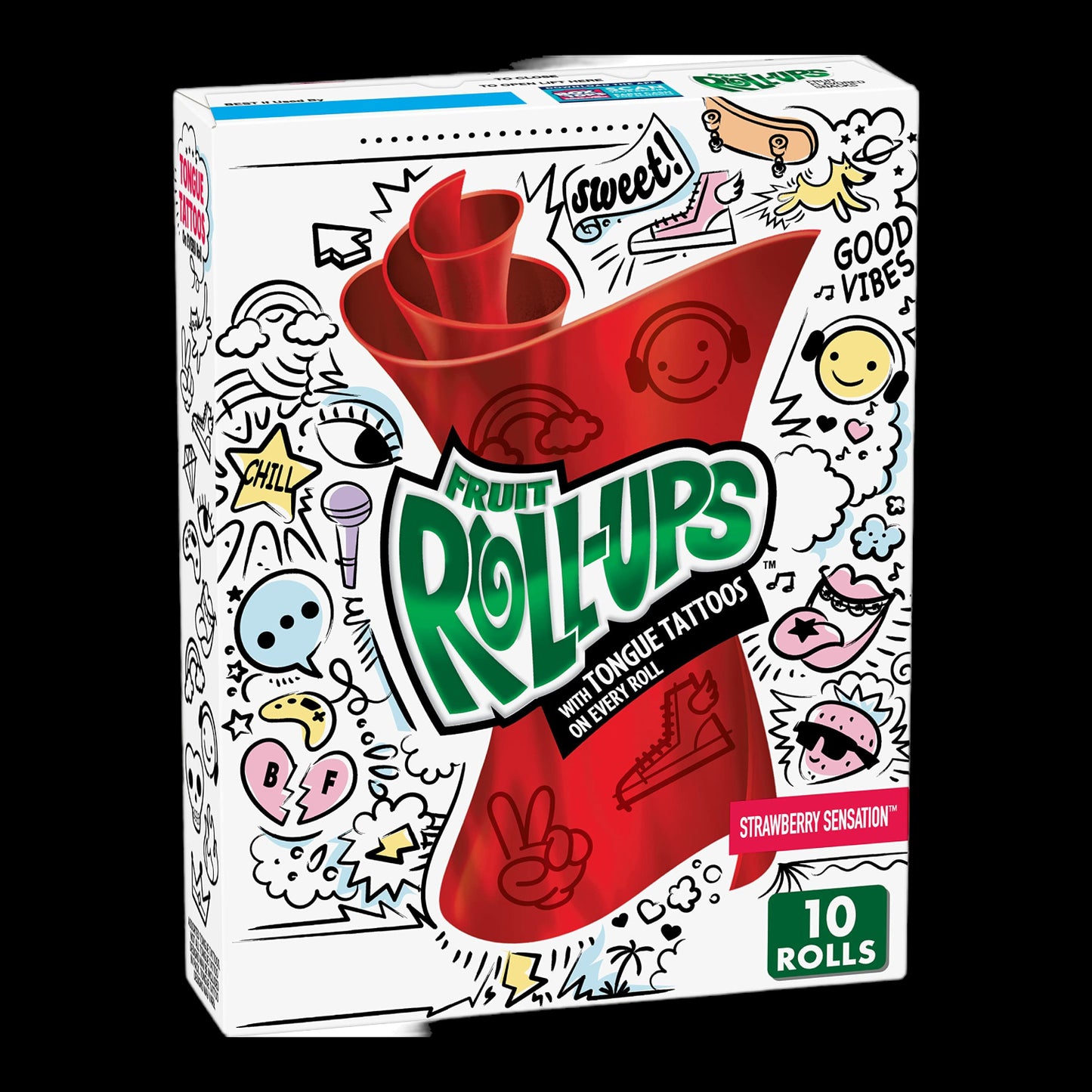 Fruit Roll-Ups Varieté Tattoos 10 Stück