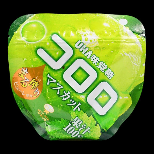 UHA Kororo Gummy White Grape 52g