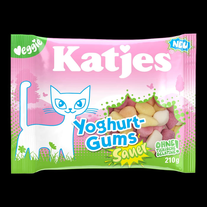 Katjes Yoghurt-Gums Sauer 210g