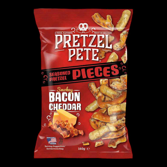 Pretzel Pete Smokey Bacon Cheddar Brezelstücke 160g