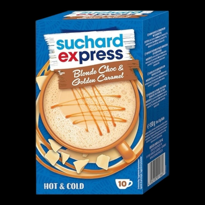 Suchard Express Sticks Type Blonde Choc & Golden Caramel 10er