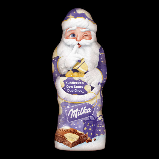 Milka Weihnachtsmann Kuhflecken 100g