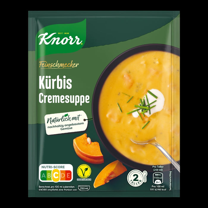 Knorr Feinschmecker Kürbis Cremesuppe 52g