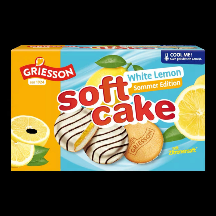 Griesson Soft Cake White Lemon 2x150g
