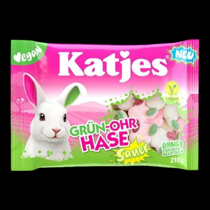 Katjes Grün-Ohr Hase Sauer 210g