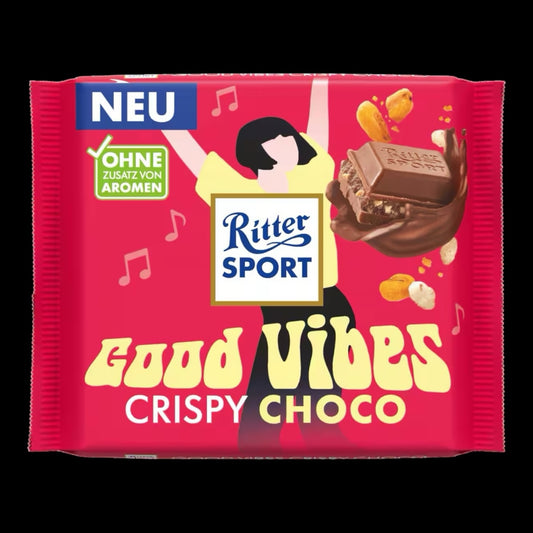 Ritter Sport Good Vibes Crispy Choco 100g