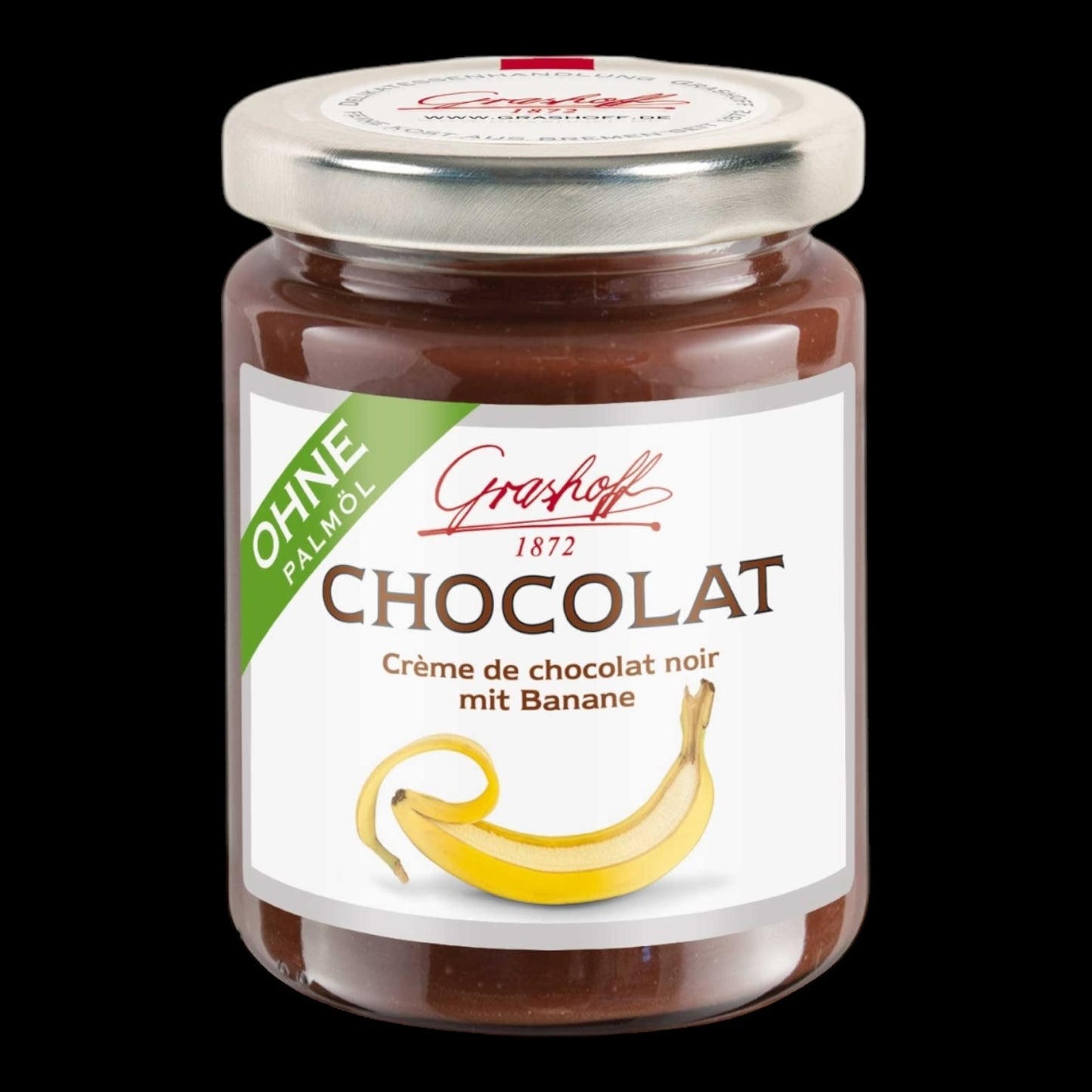 Grashoff Chocolat Crème de chocolat noir mit Banane 250g