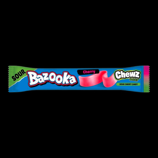 Bazooka Chewz Sour Bar Cherry 14g