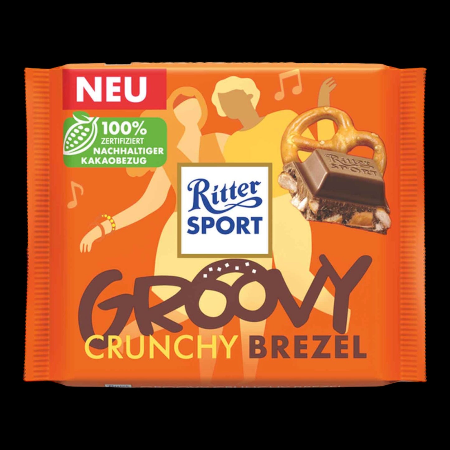 Ritter Sport Groovy Crunchy Brezel 100g