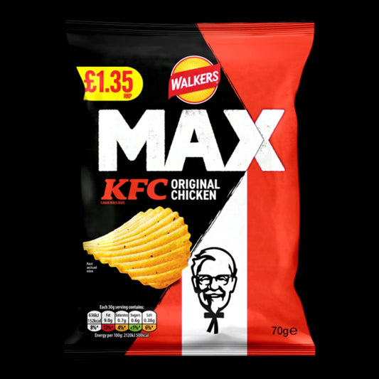 Walkers MAX KFC Original Chicken 70g