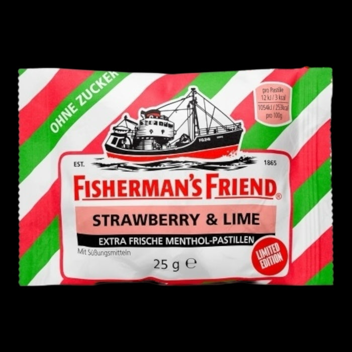 Fisherman's Friend Strawberry & Lime ohne Zucker 25g