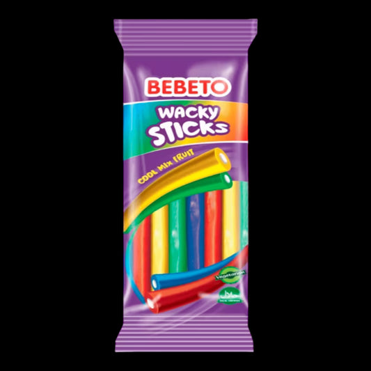 Bebeto Fruchtgummi Wacky Sticks Cool Mix Fruit 160g