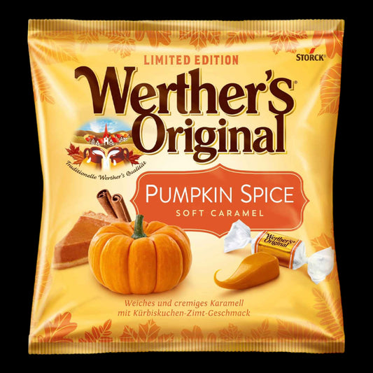 Werther's Original Soft Caramel Pumpkin Spice 180g