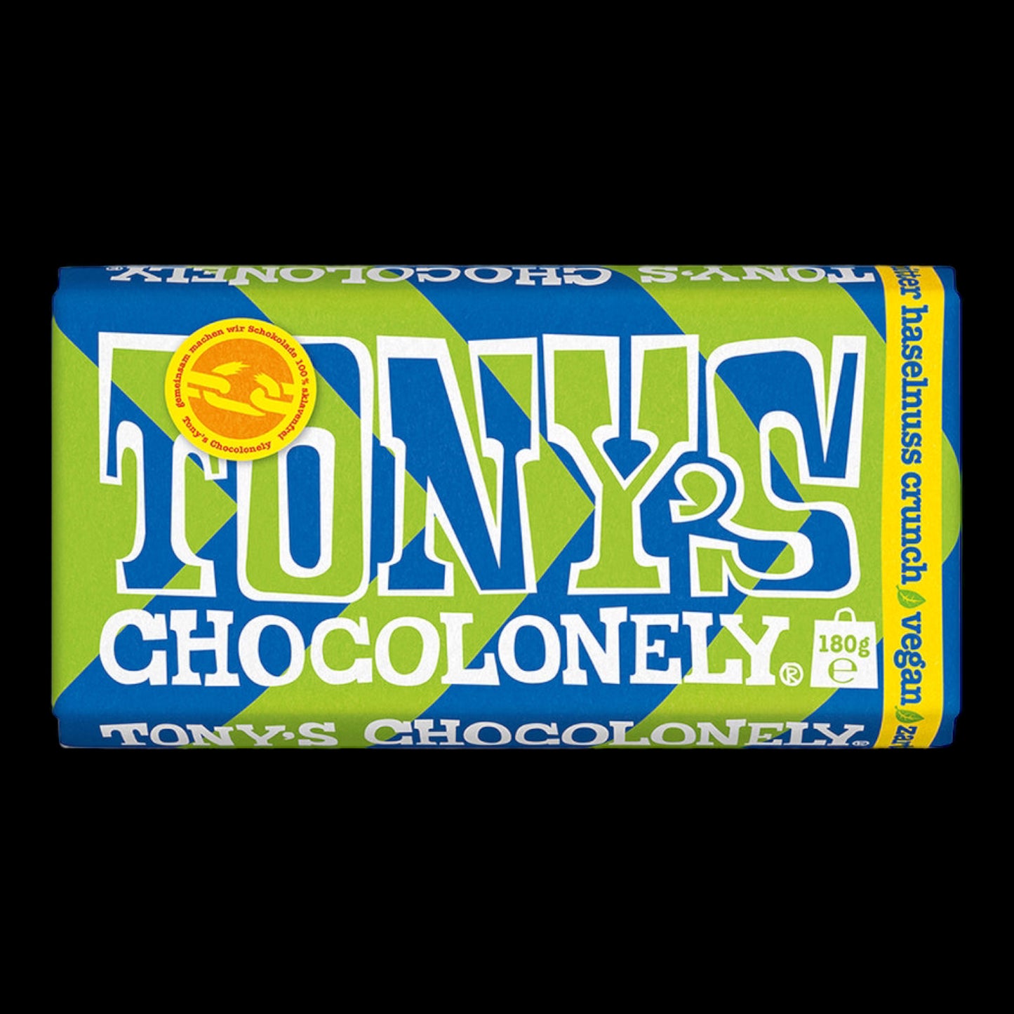 Tony's Chocolonely Zartbitterschokolade 51% Haselnuss Crunch 180g