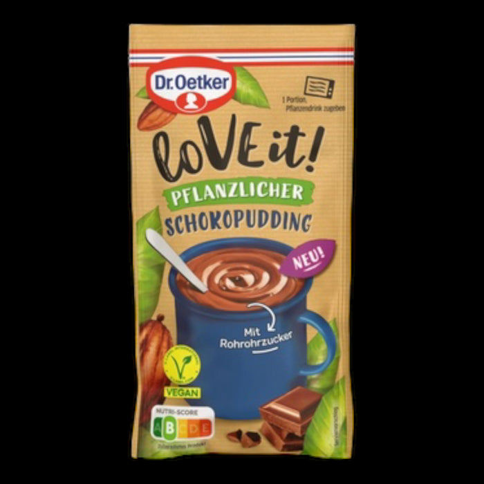 Dr. Oetker LoVE it! Pflanzlicher Schokopudding 49g