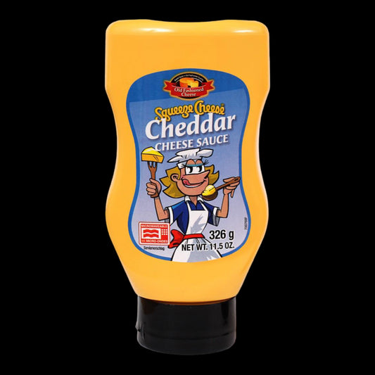 Squeeze Cheese Cheddar Cheese Sauce 326ml