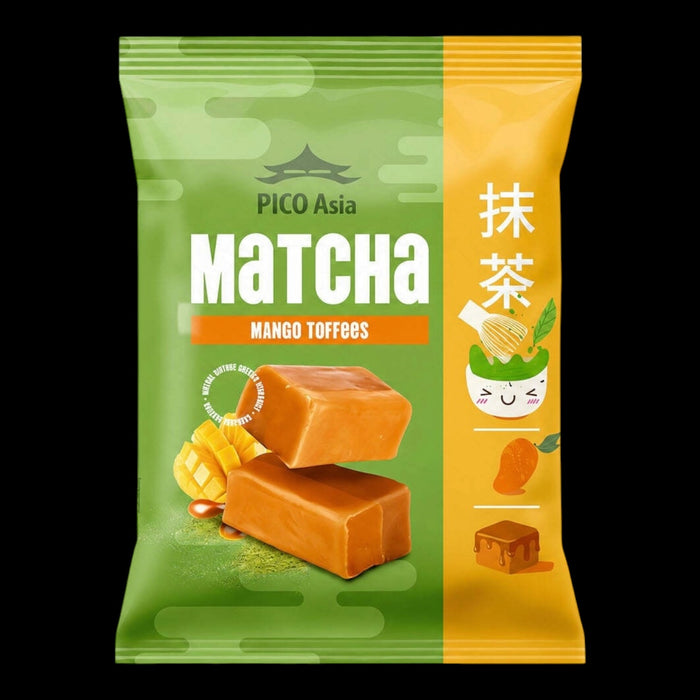 Pico Asia Matcha Mango Toffees 200g