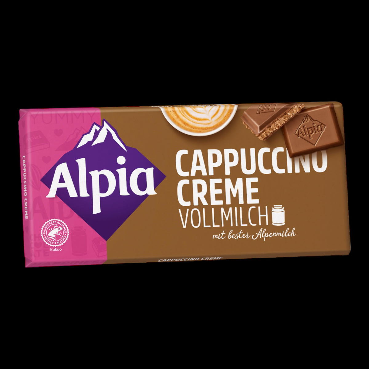 Alpia Cappuccinocreme Vollmilch 100g - candymen.ch Alpia Cappuccinocreme Vollmilch 100g - candymen.ch