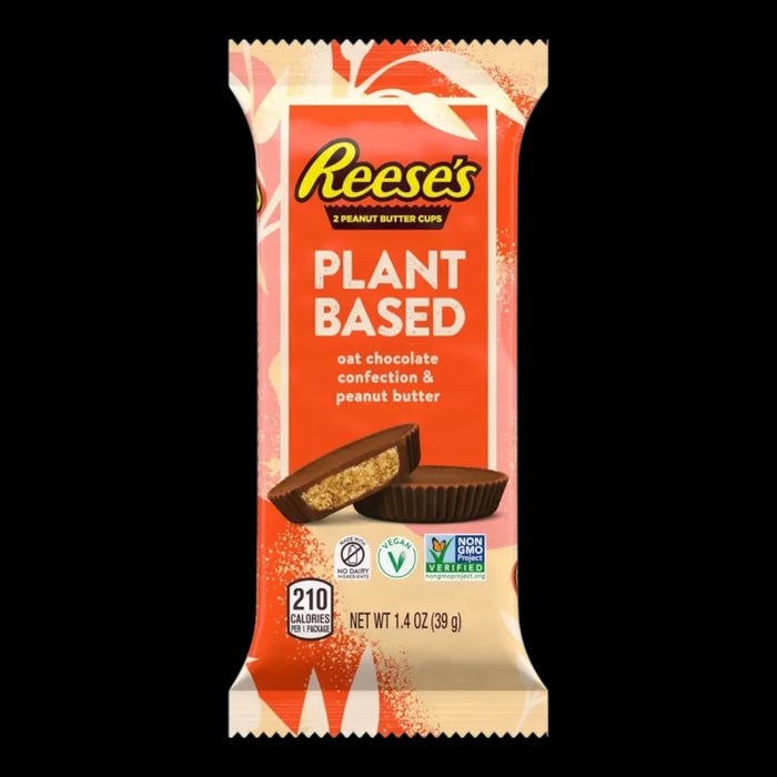 REESE'S PLANT BASED OAT CHOCOLATE CONFECTION & PEANUT BUTTER 39g