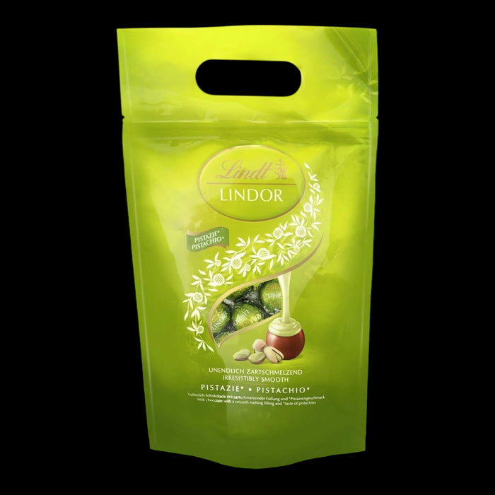 Lindt Lindor Kugeln Vollmilch Pistazie 250g