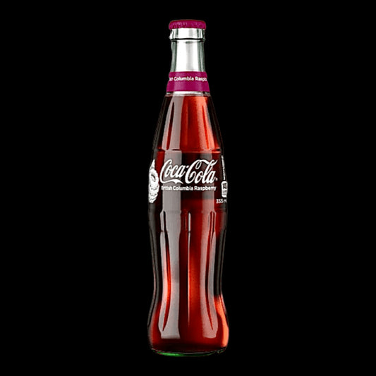 Coca Cola British Columbia Raspberry 355ml Canada