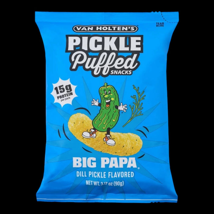 Van Holten's Pickle Puffed Snacks Big Papa 90g
