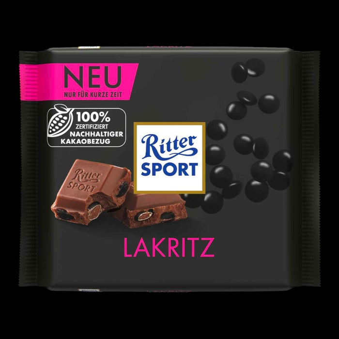 Ritter Sport Lakritz 100g