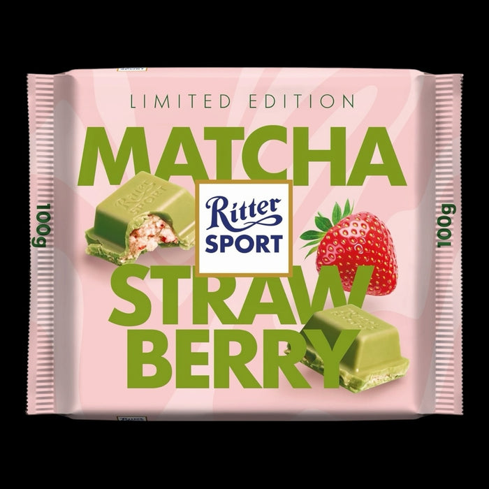 Ritter Sport  Matcha Strawberry 100g
