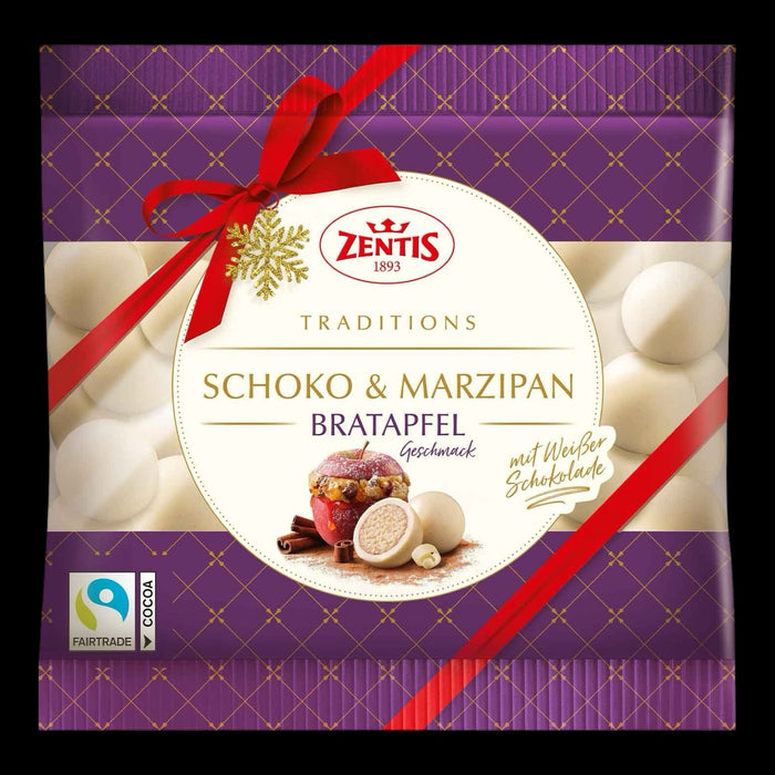 Zentis Marzipan Kugeln Schoko & Marzipan Bratapfel 90g