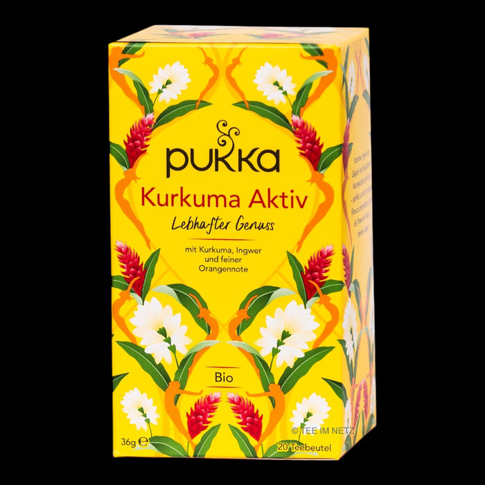 Pukka Bio-Kräutertee Kurkuma Aktiv 20 Teebeutel