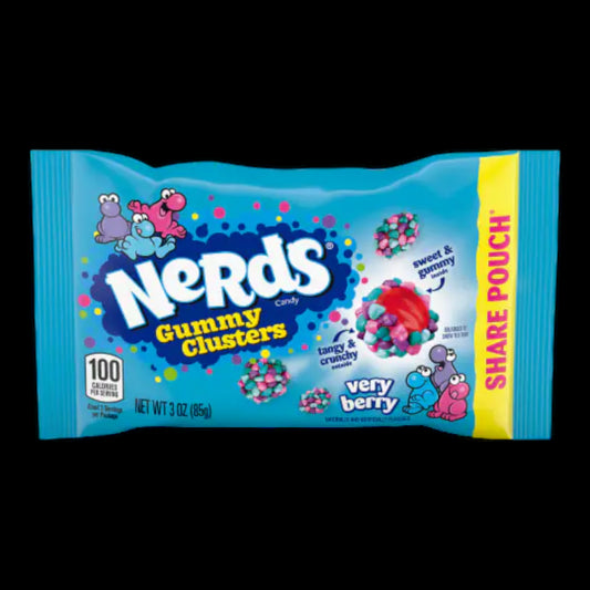 Nerds Gummy Clusters Very Berry Bag 85g
