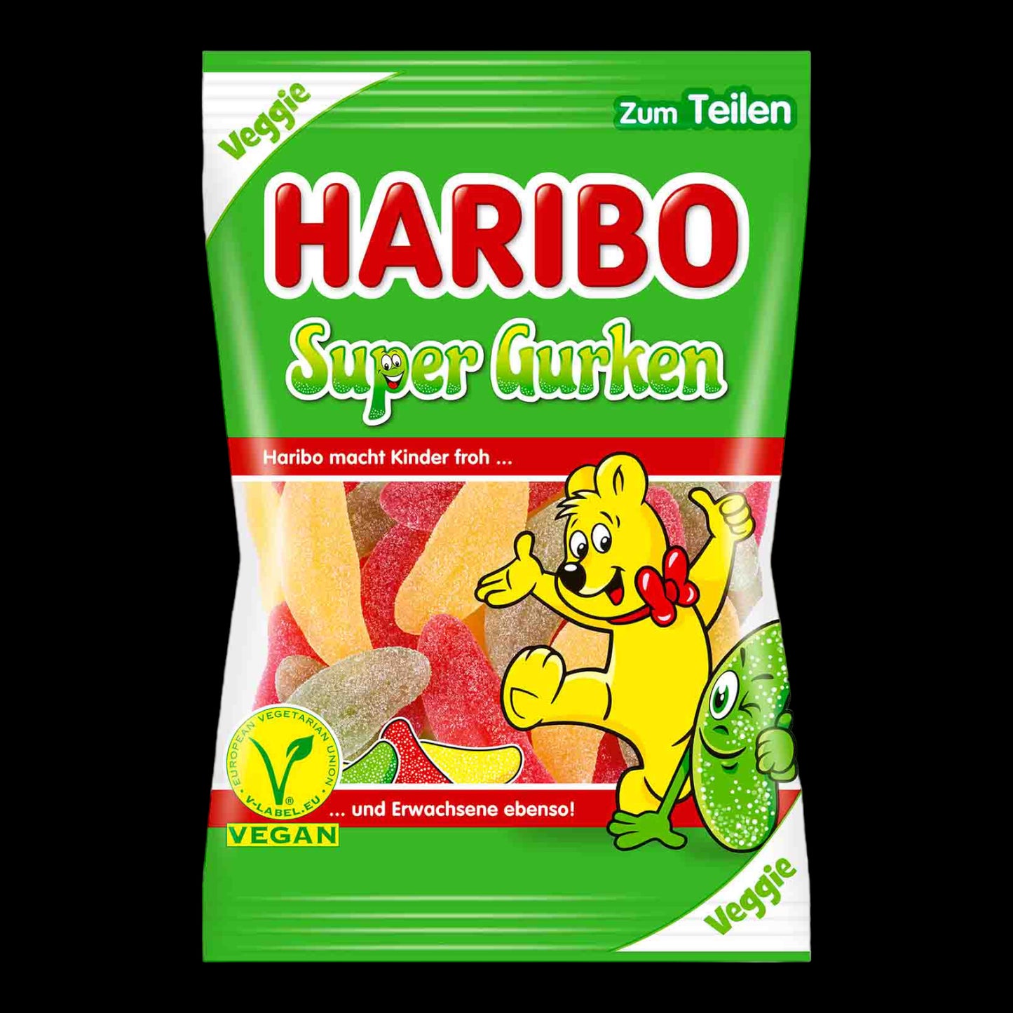 Haribo Super Gurken Veggie 200g