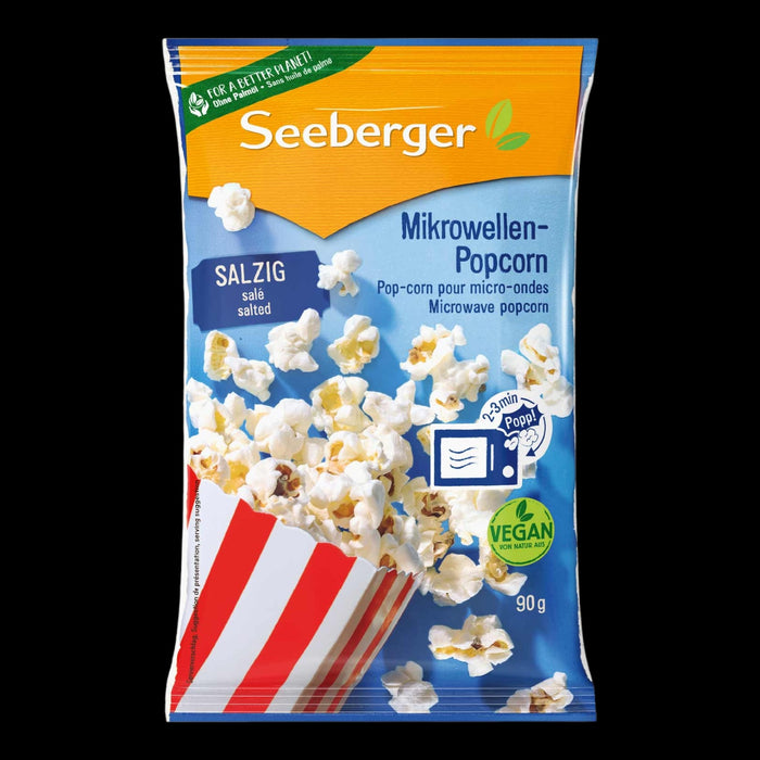 Seeberger Mikrowellen-Popcorn salzig 90g