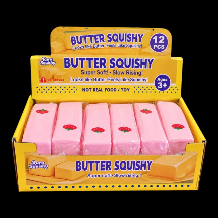 Viral Squishy Butter Strawberry edition