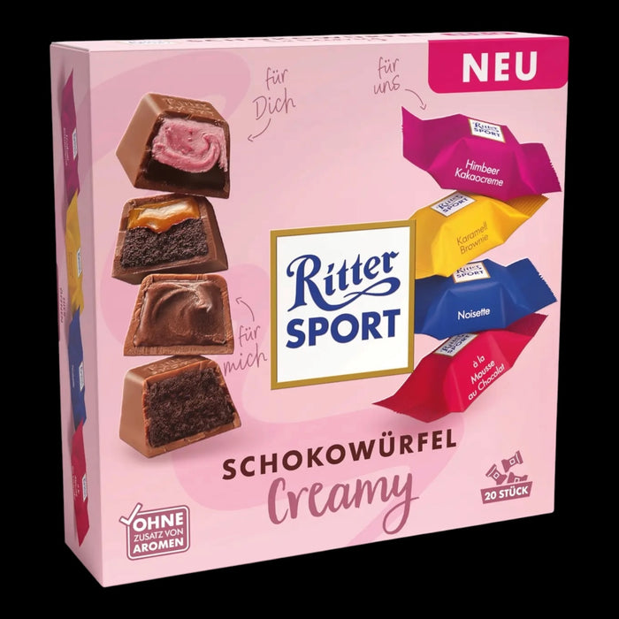 Ritter Sport Schokowürfel Creamy Box 162g