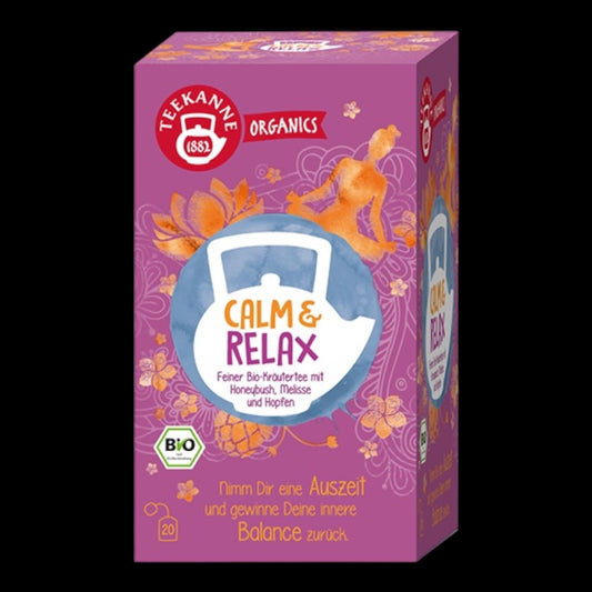 Teekanne Bio Organics Calm & Relax