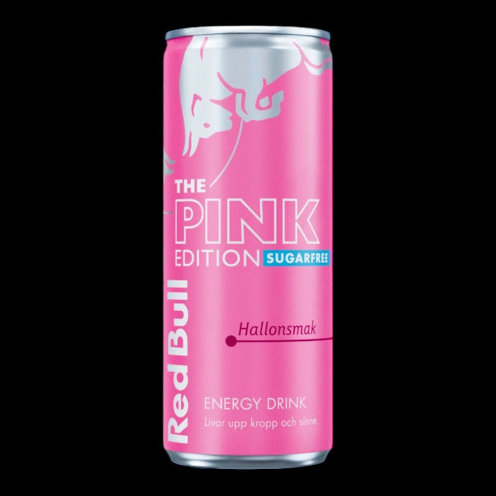 Red Bull Pink Sugarfree Raspberry 250ml - Schweden