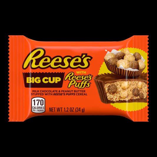 Reese's Big Cup Peanut Butter Puffs 34g