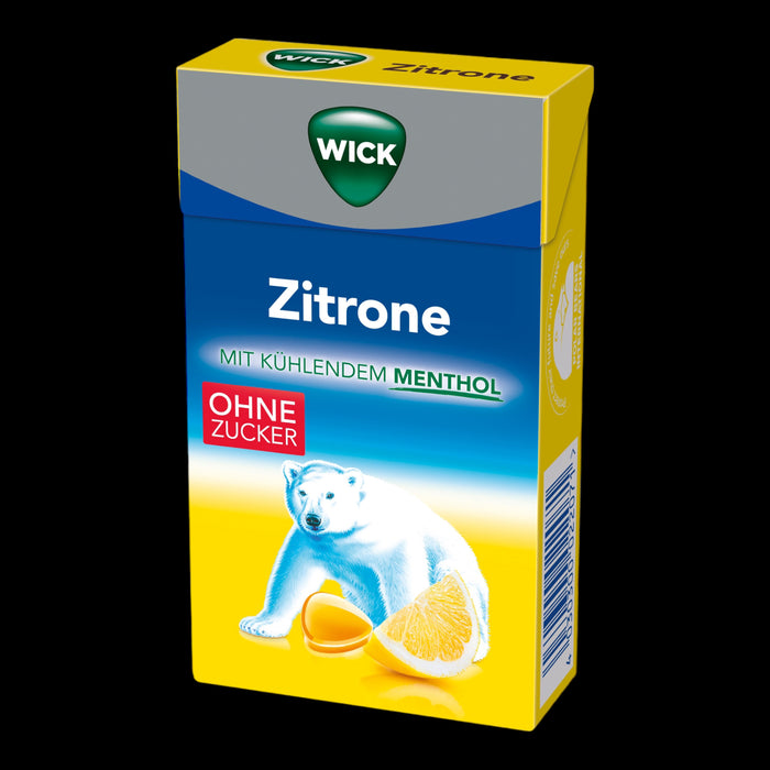 Wick Zitrone ohne Zucker 46g