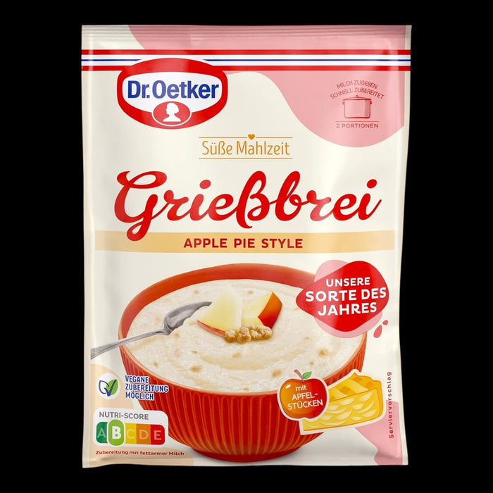 Dr. Oetker Grießbrei Apple Pie Style 92g