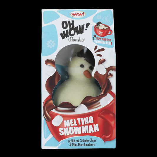 OH WOW! Chocolate Melting Snowman Schoko-Chips Weiß 75g