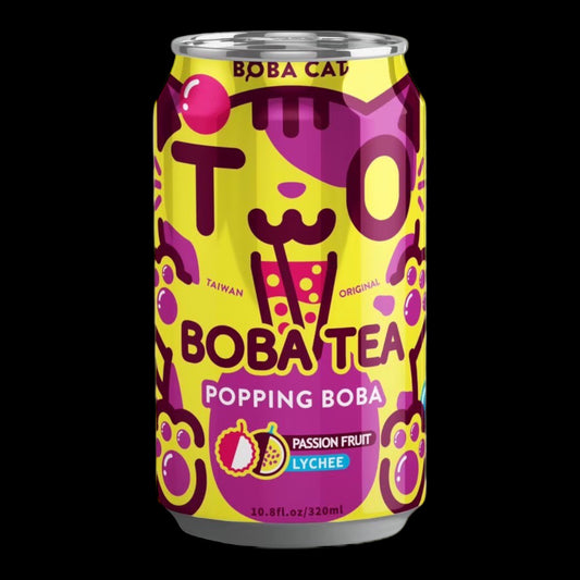 Boba Cat Passion Fruit and Lychee 315ml