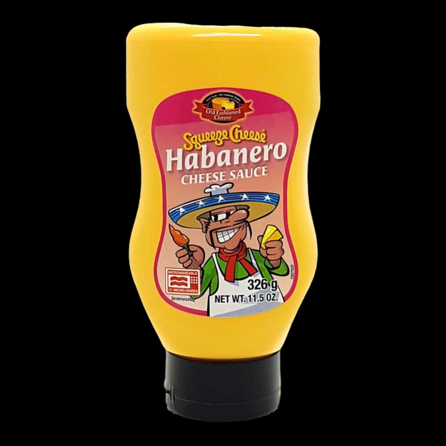 Squeeze Cheese - HABANERO Cheese Sauce 326g - candymen.ch