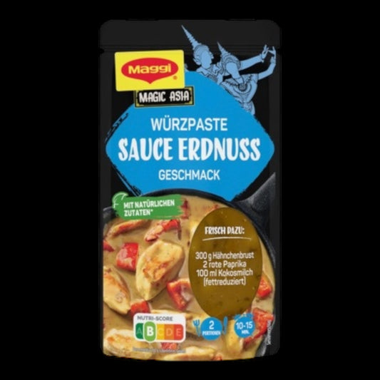 MAGGI MAGIC ASIA Würzpaste für Erdnuss Geschmack 65g